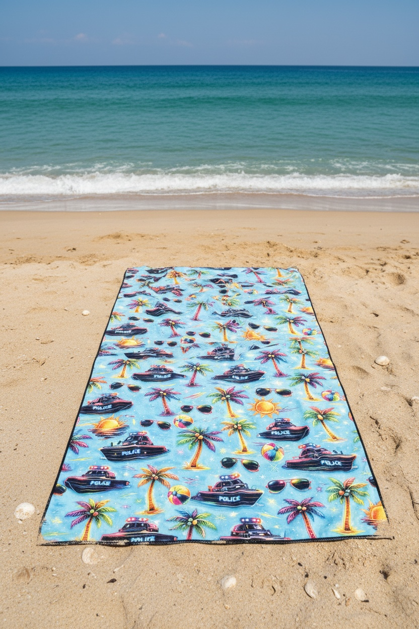 Oversized Microfiber Beach Towel - Choose Design