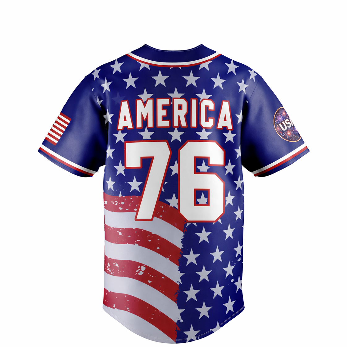 "Because of the Brave" American Baseball Jersey