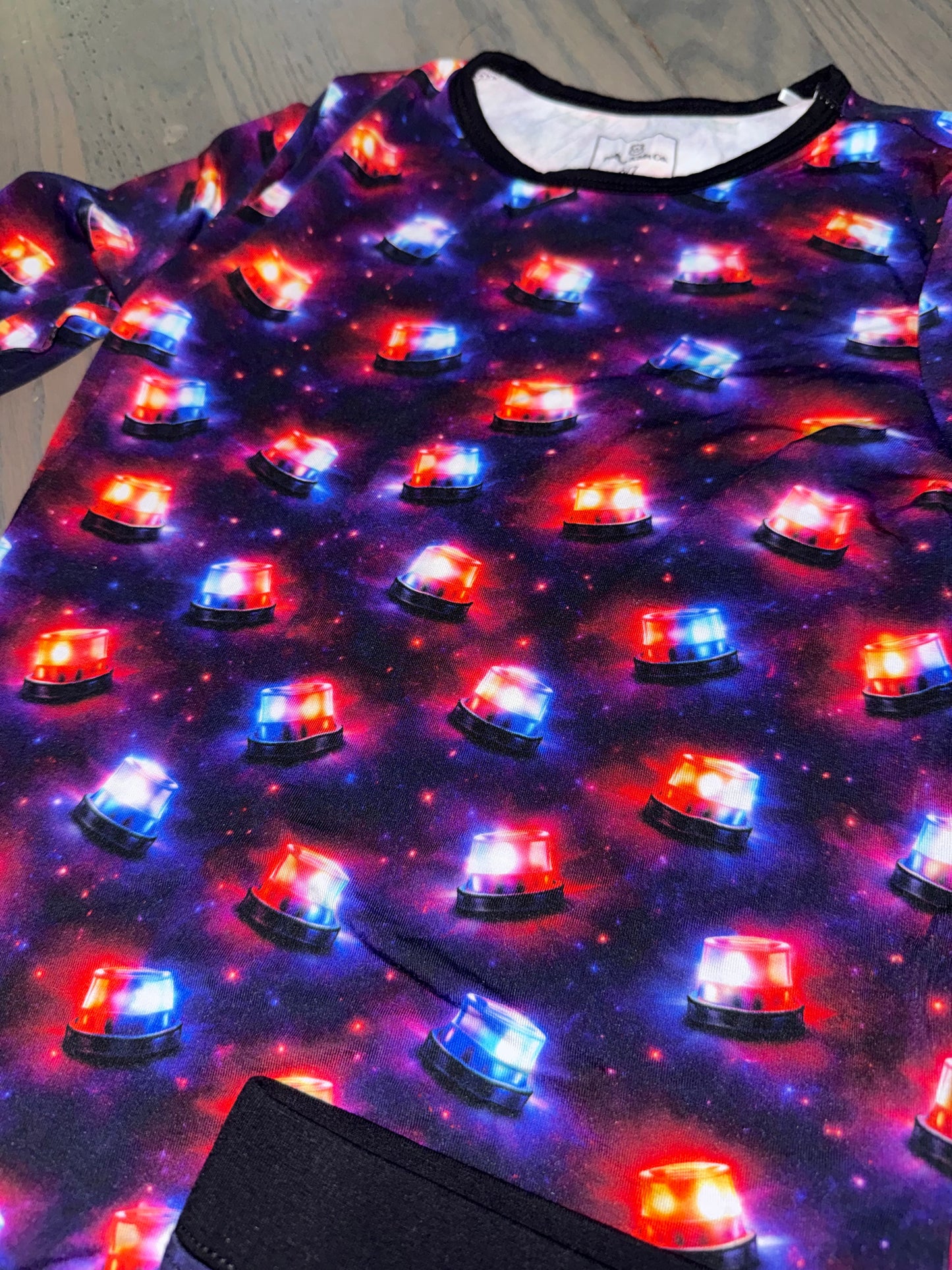 "Lights & Sirens” Two Piece Comfy Cozies