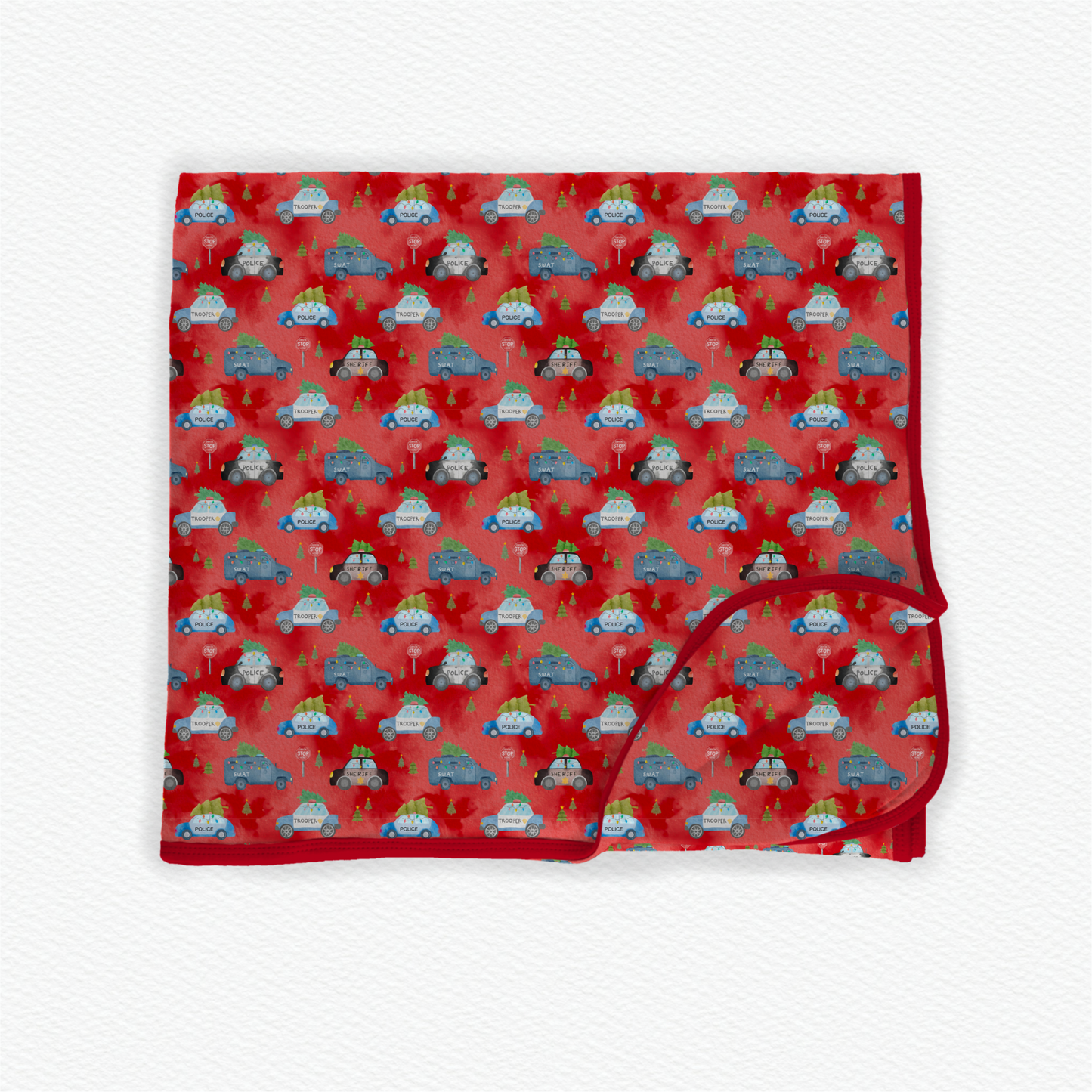 Christmas Cruisers 60x60" Double Layered Bamboo Blanket PREORDER