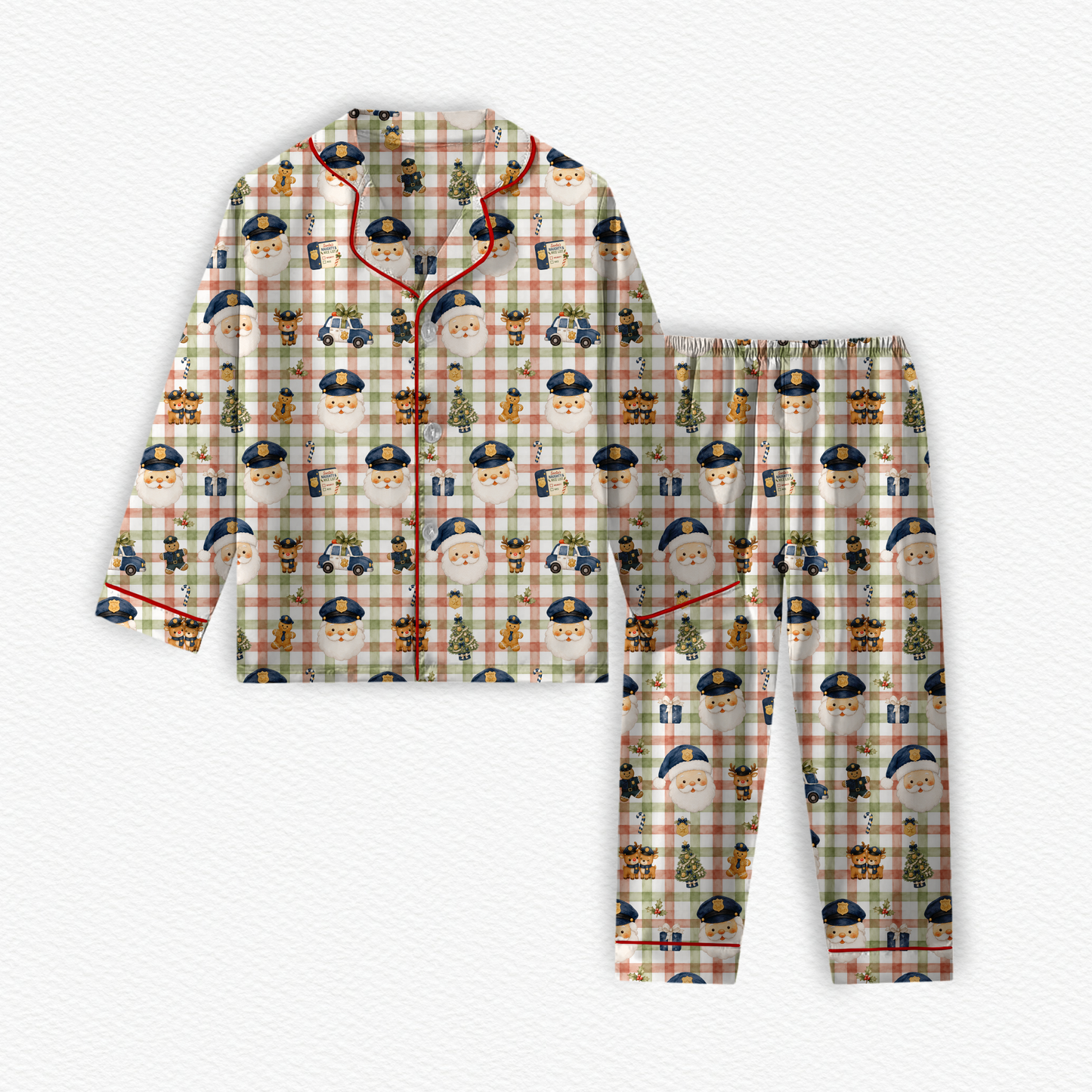 HoHoHo Patrol Family Holiday Loungewear Set Christmas PREORDER