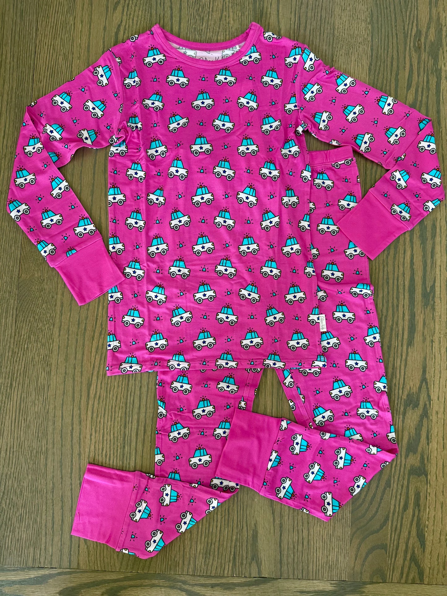 "Ride Along" Two-Piece Comfy Cozies (Long) - Choose Color