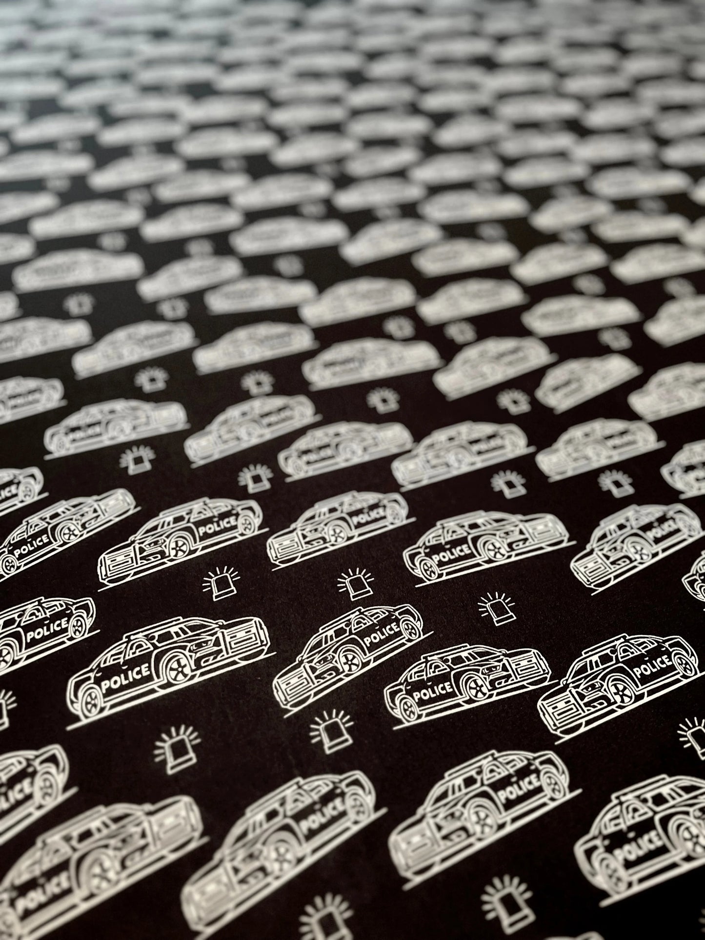 “Midnight Shift” Twin/Full Bed Sheet