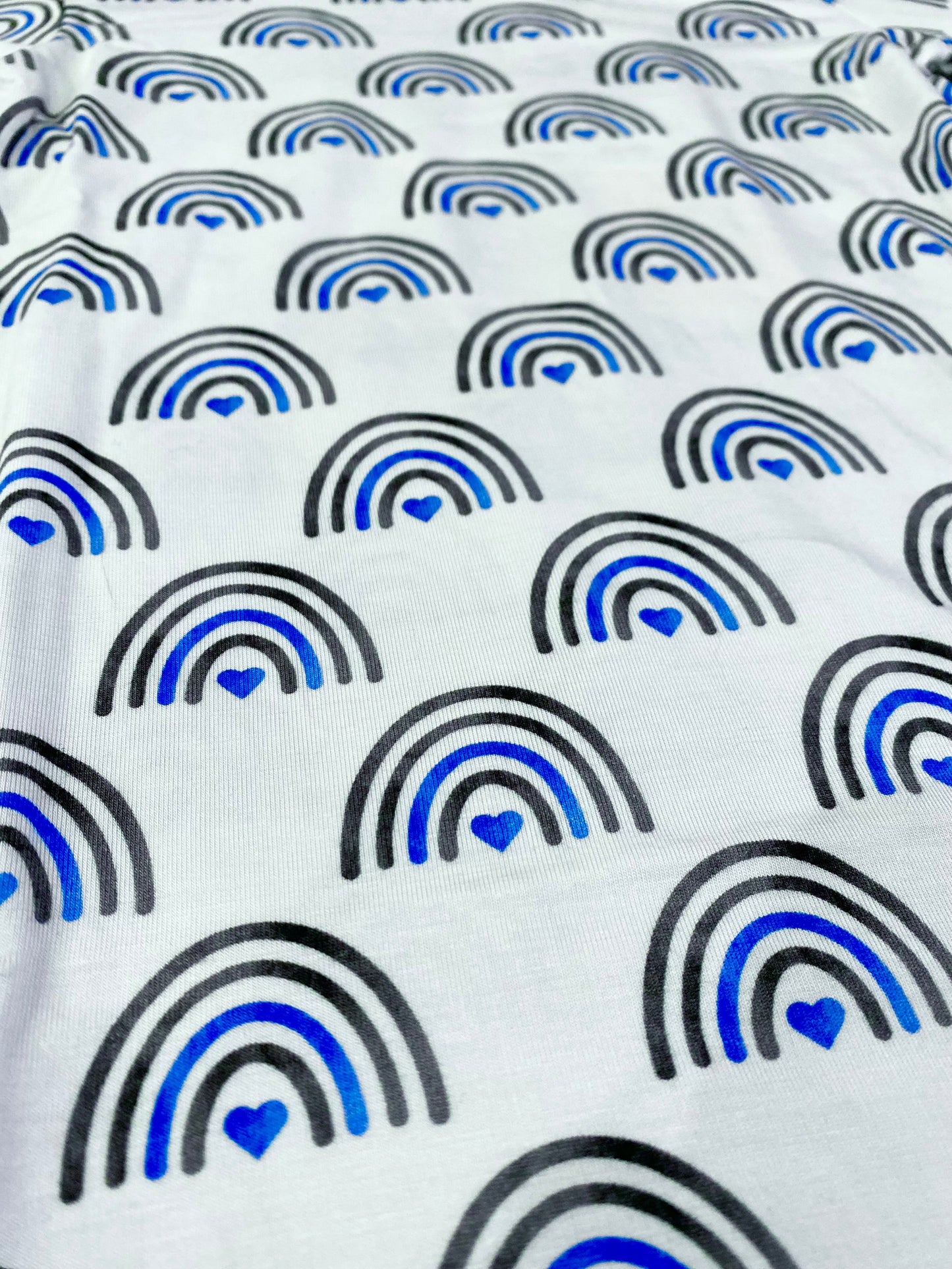 Thin Blue Rainbows Two Piece Comfy Cozies