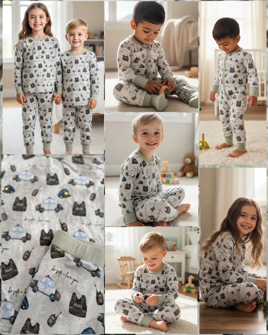 "Be Safe I Love You" Comfy Cozies Zip-Up