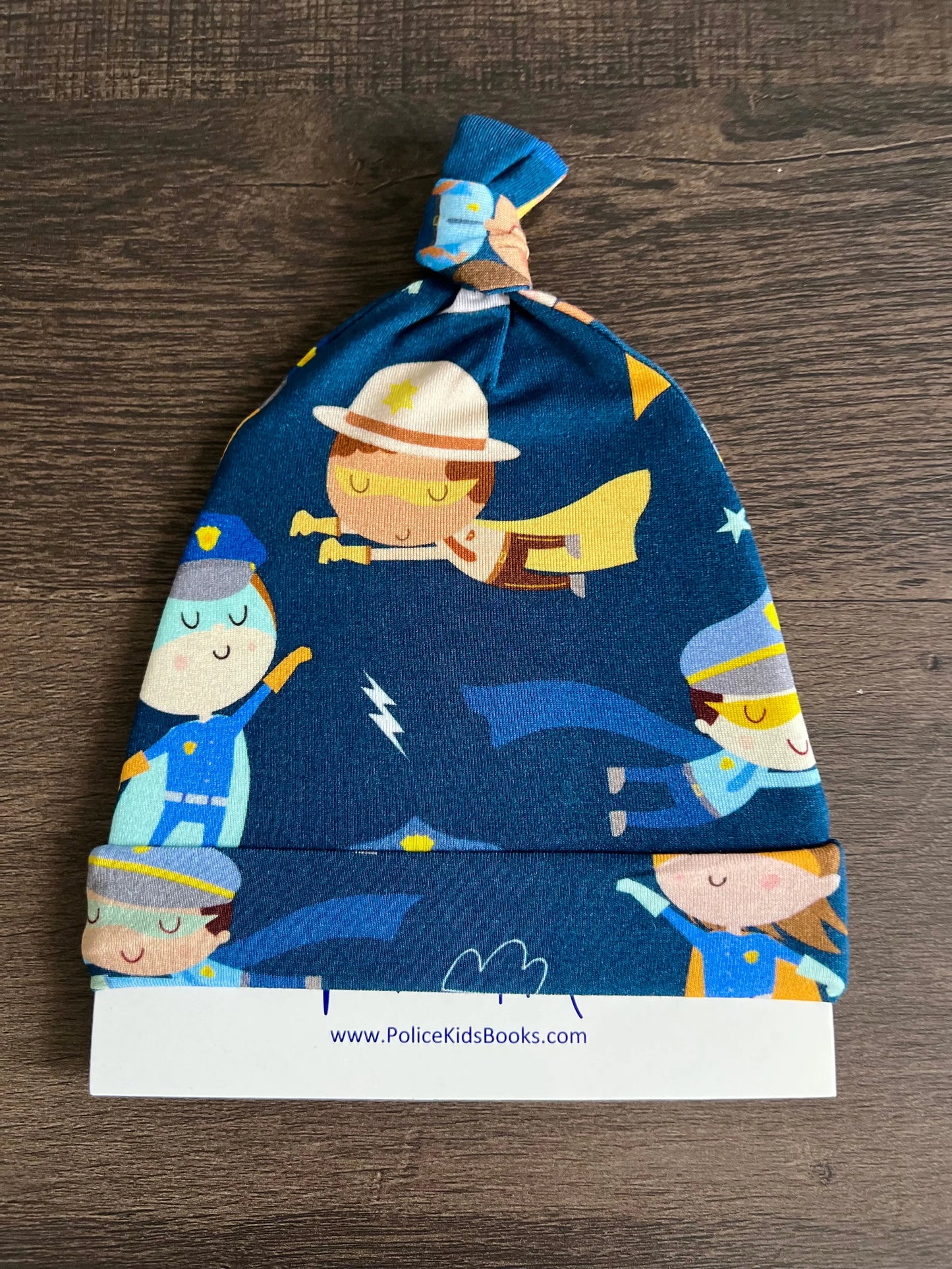 “Real-Life Superheroes” Knotted Hat