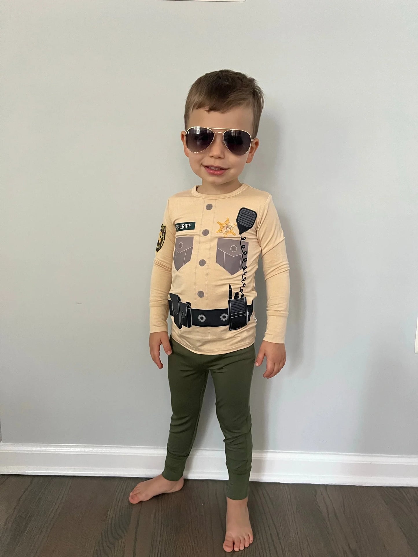 Law Enforcement Uniform Comfy Cozies - Choose Style