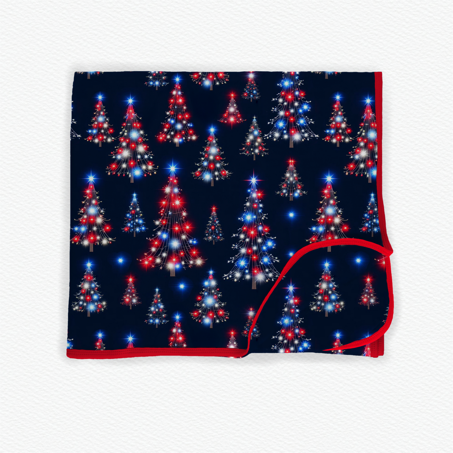 Flashing through the Night 60x60" Double Layered Bamboo Blanket PREORDER
