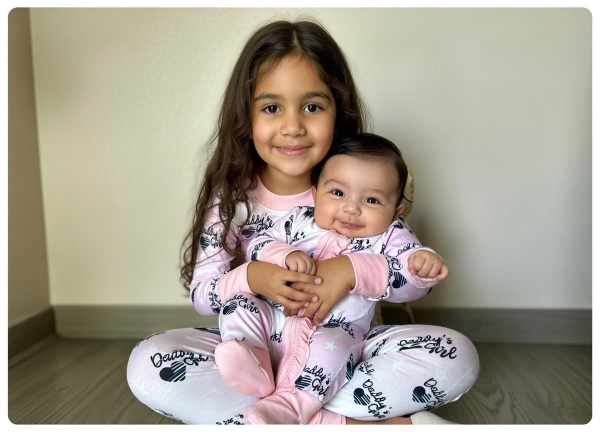 “Daddy’s Girl” Two Piece Comfy Cozies Long