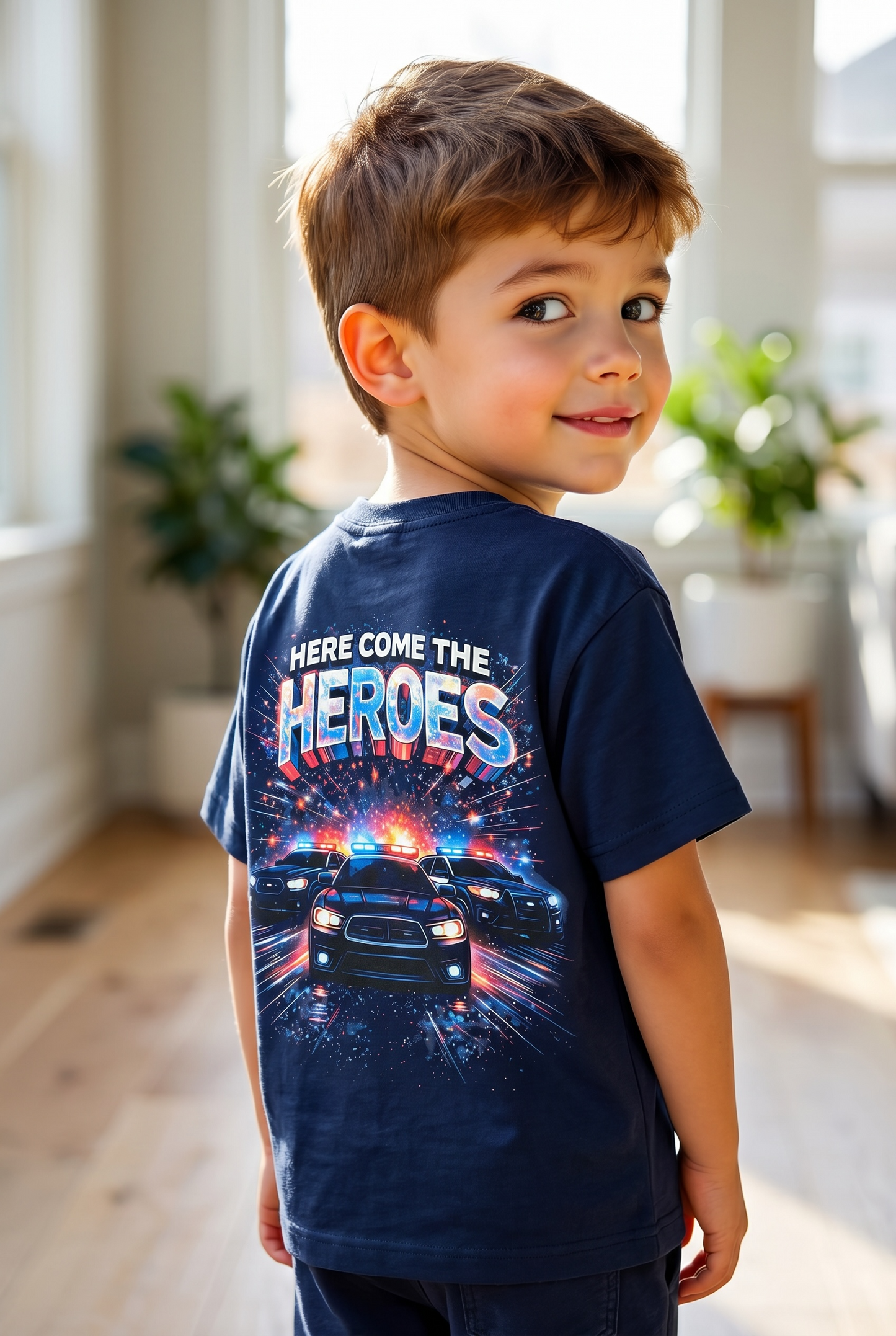 “Here Come the Heroes” Graphic Tee