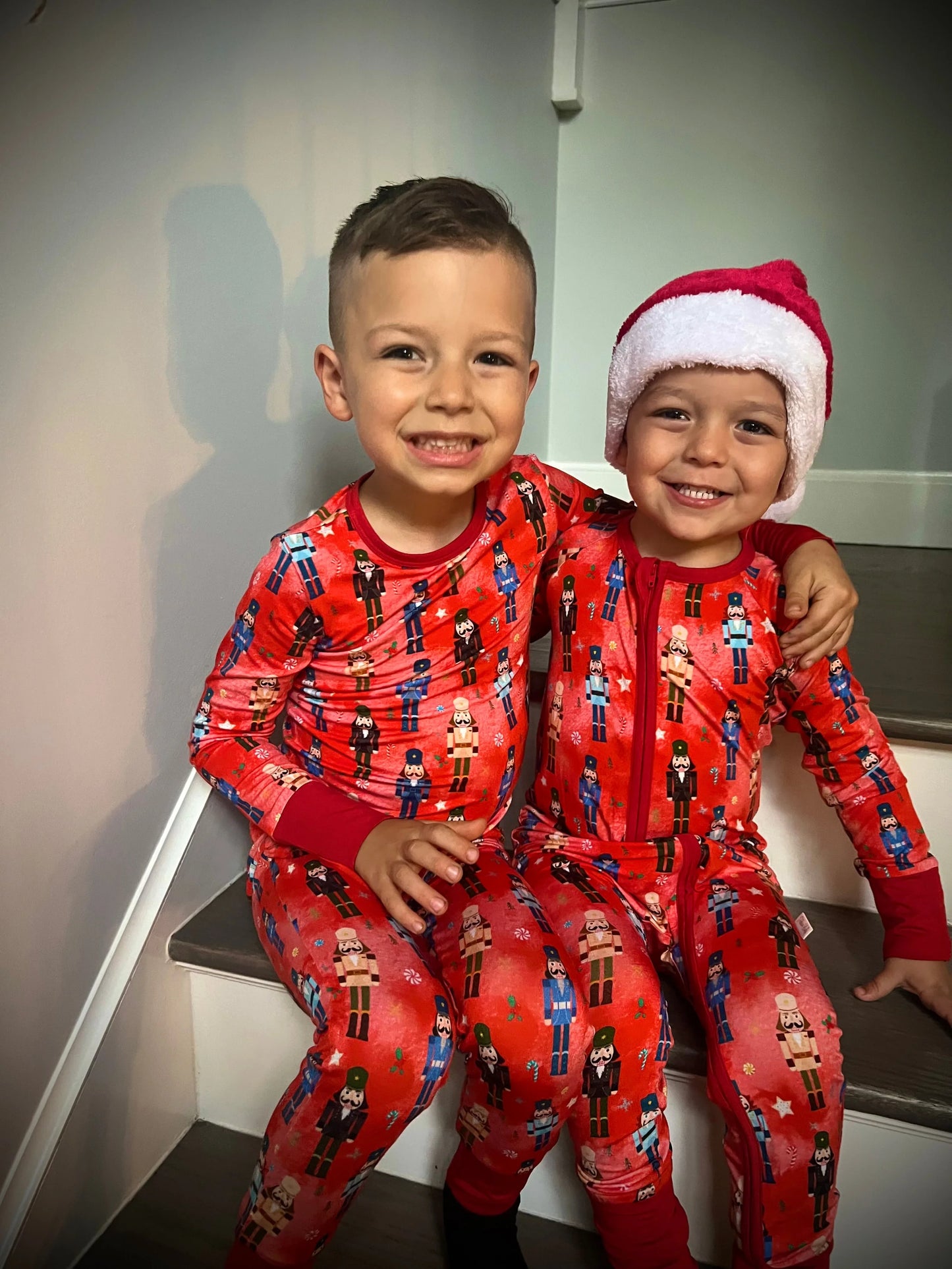 “Nutcracker Patrol" Two-Piece Comfy Cozies