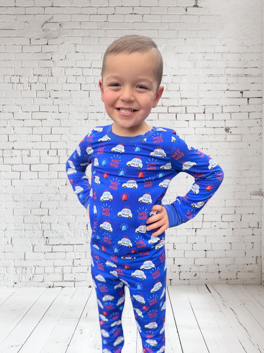 “Wee Woo” Two Piece Comfy Cozies