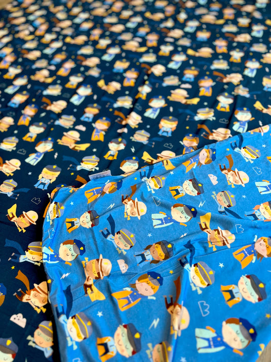 "Real-Life Superheroes” 60x60 Bamboo Blanket