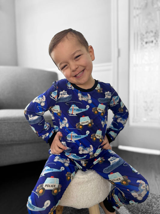 “Street, Sky, and Sea Patrol” Two Piece Comfy Cozies