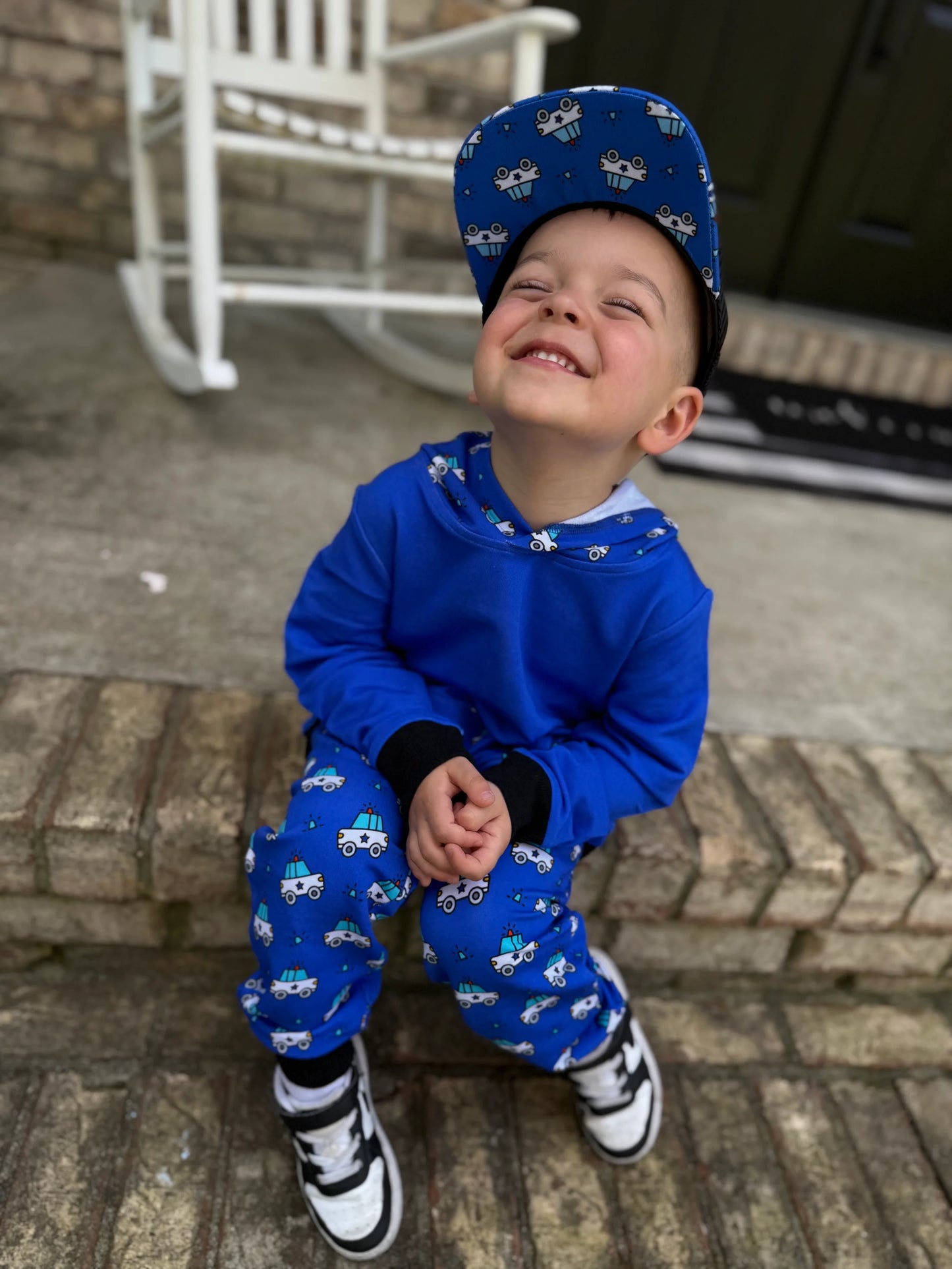 "Ride Along" Hooded Jogger Set - Short or Long