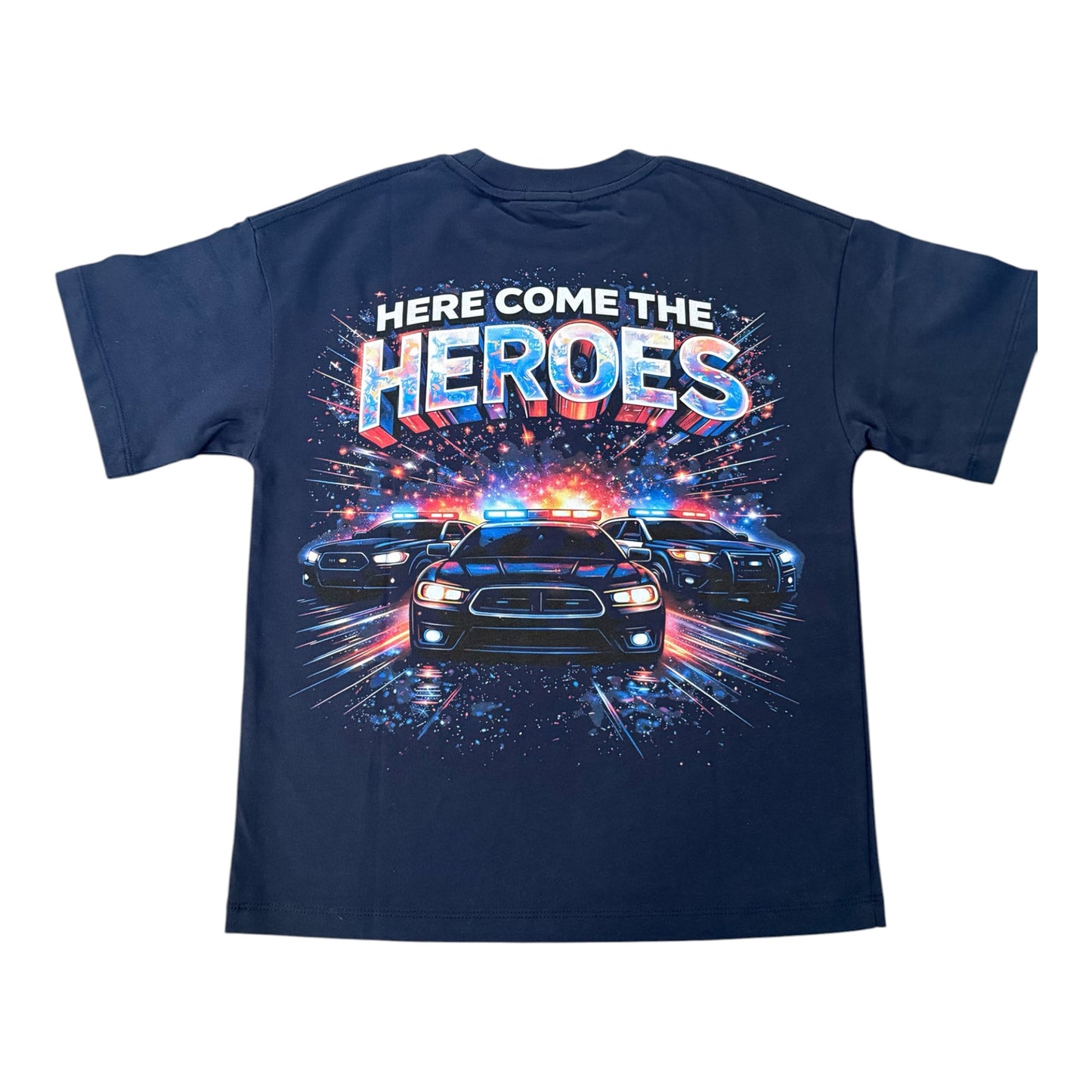 “Here Come the Heroes” Graphic Tee