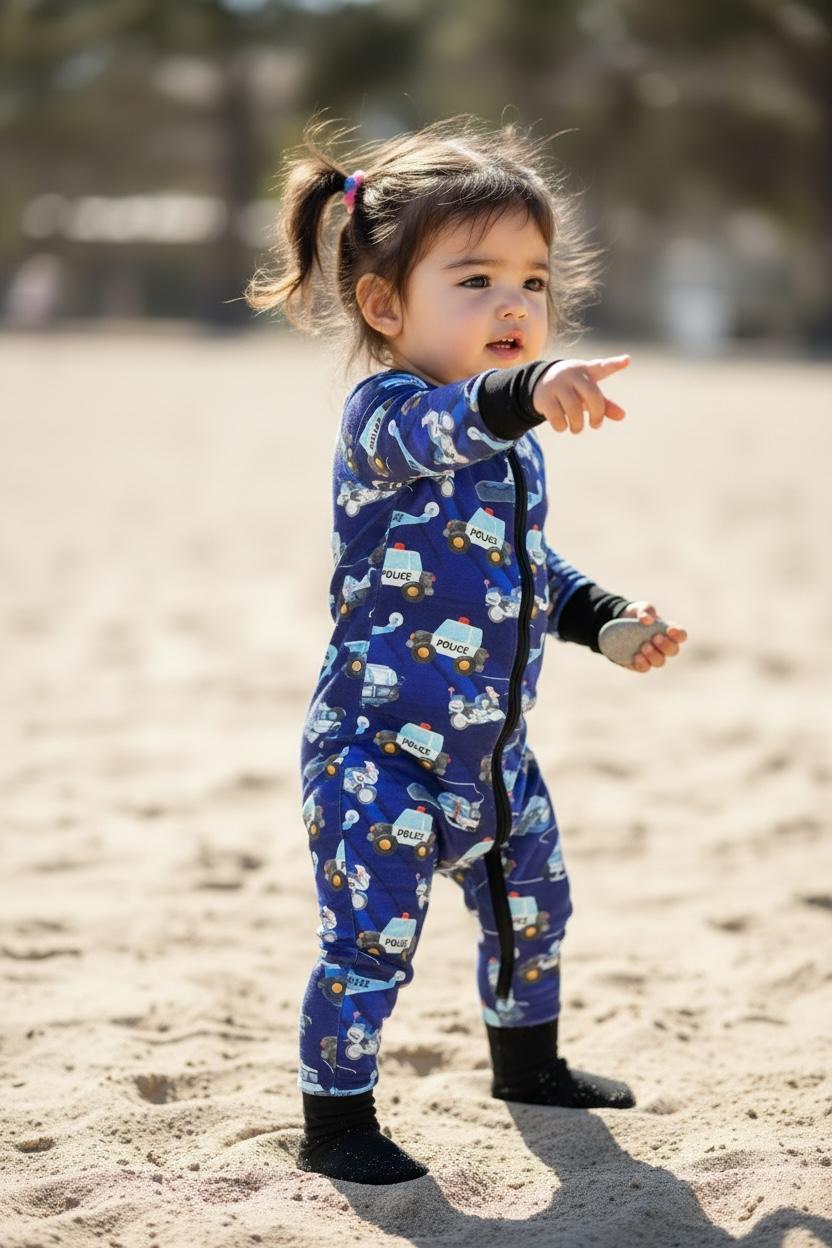 “Street, Sky, and Sea Patrol" Zip-Up Comfy Cozies