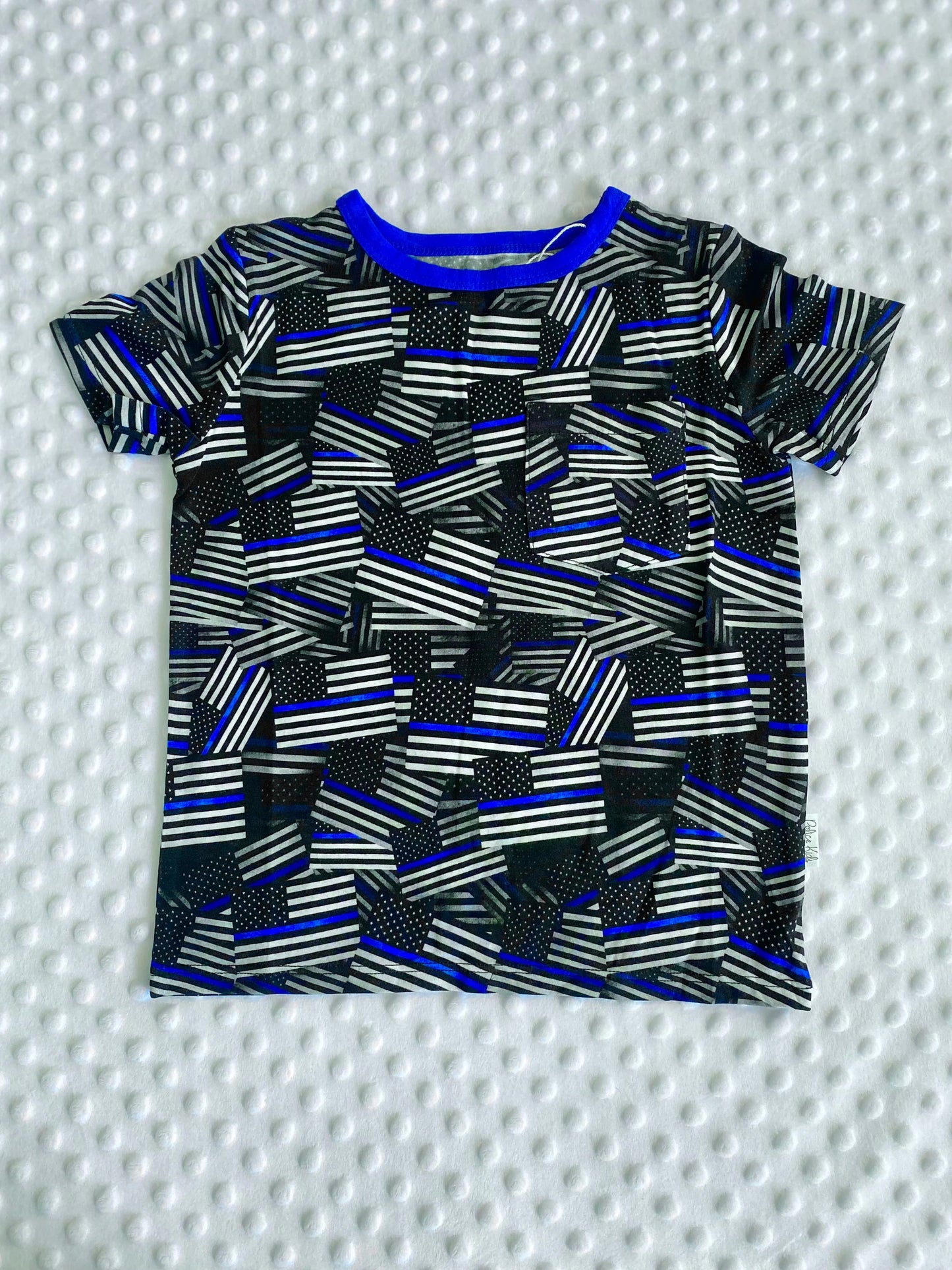 TBL Flags Tee – Pocket or Ruffle Sleeve Style