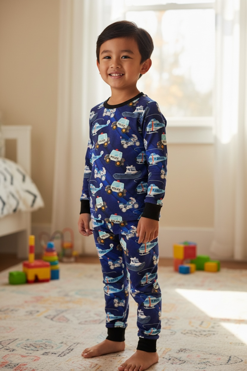 “Street, Sky, and Sea Patrol” Two Piece Comfy Cozies