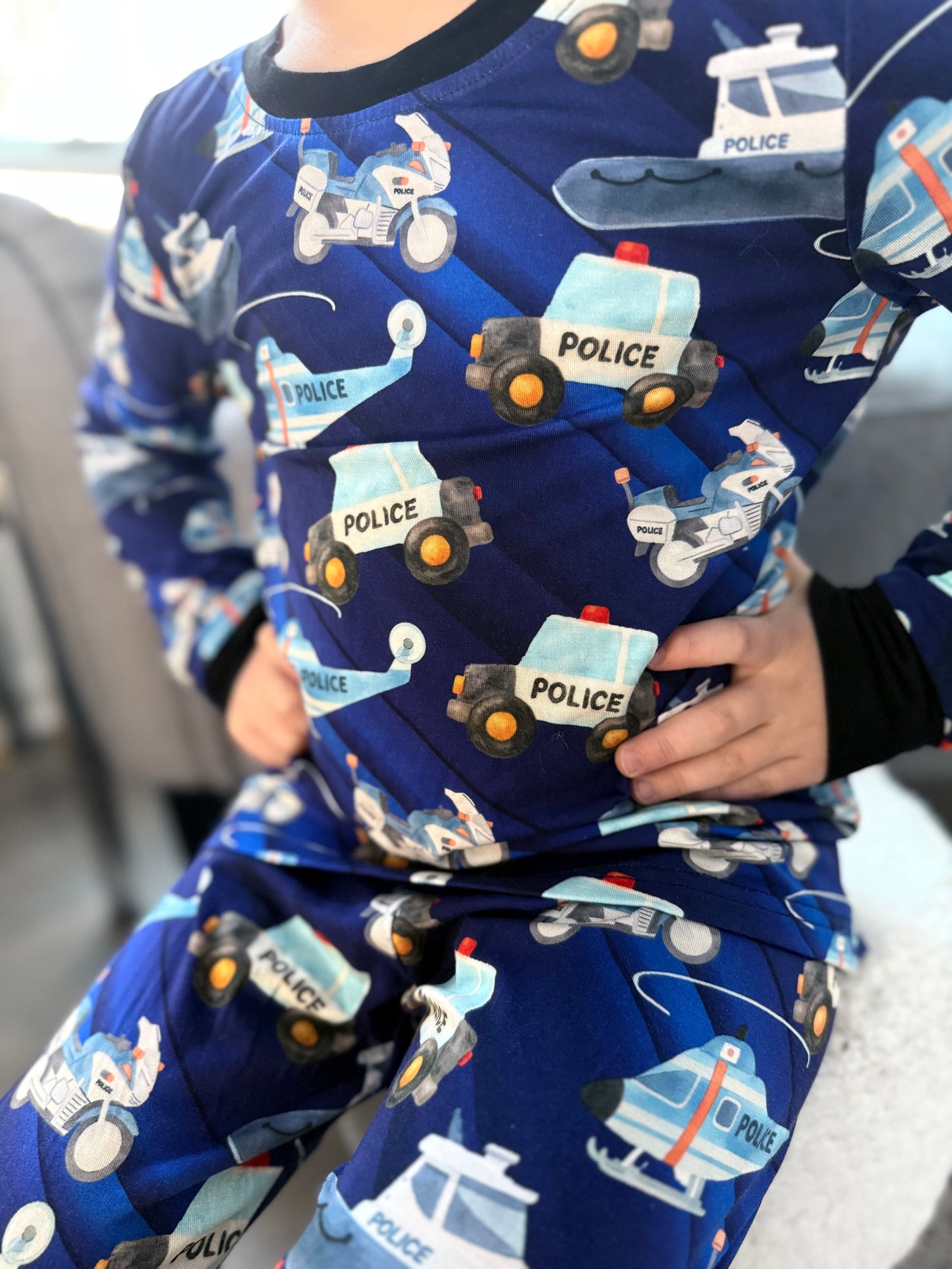 “Street, Sky, and Sea Patrol” Two Piece Comfy Cozies