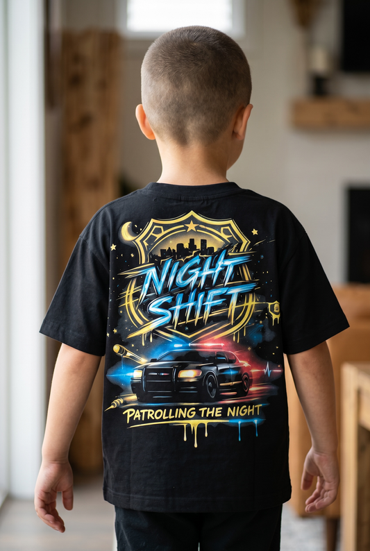 “Night Shift” Graphic Tee