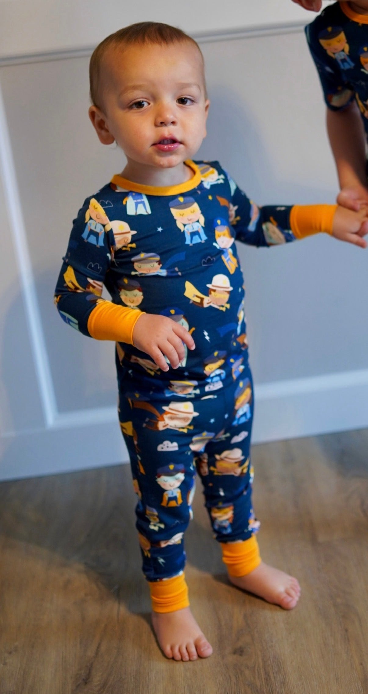 “Real-Life Superheroes” Two-Piece Comfy Cozies Long