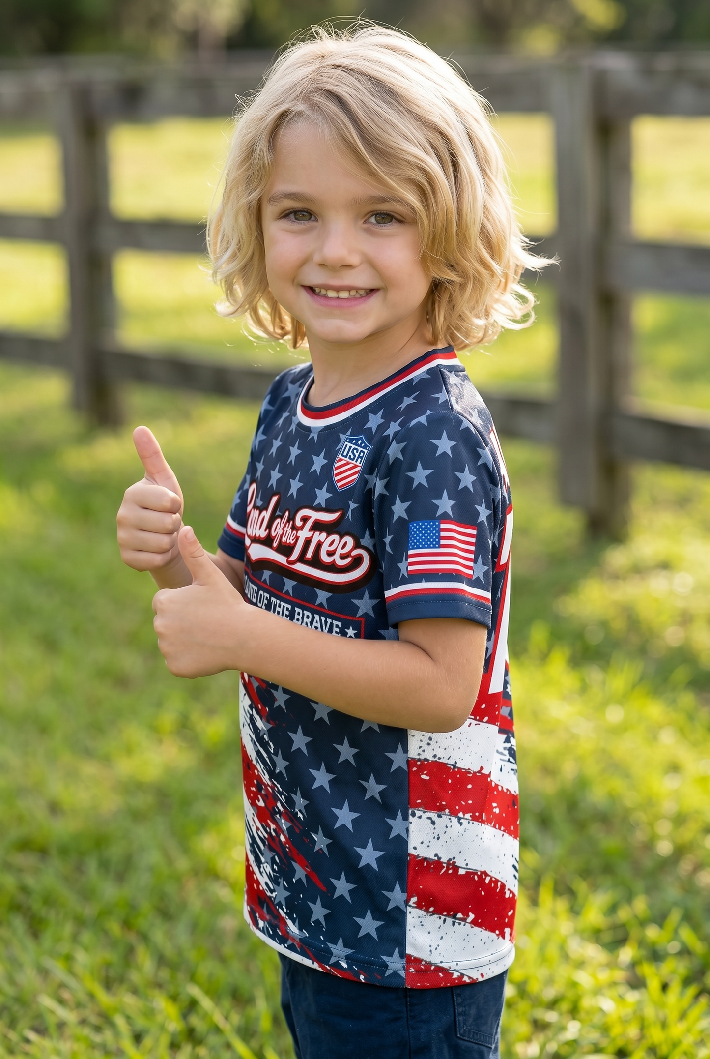 "Because of the Brave" Soccer Jersey