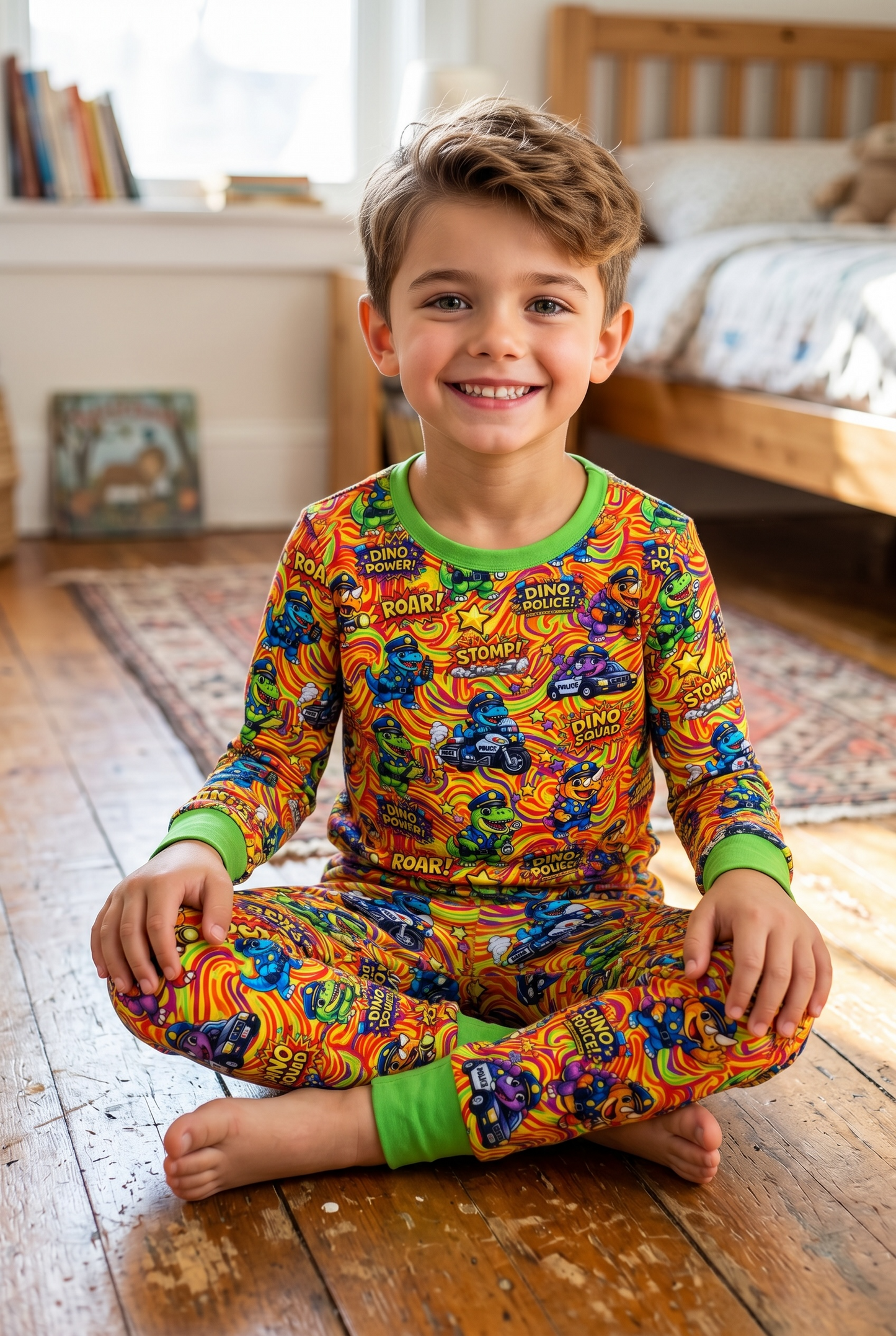 "Dino Squad” Two Piece Comfy Cozies
