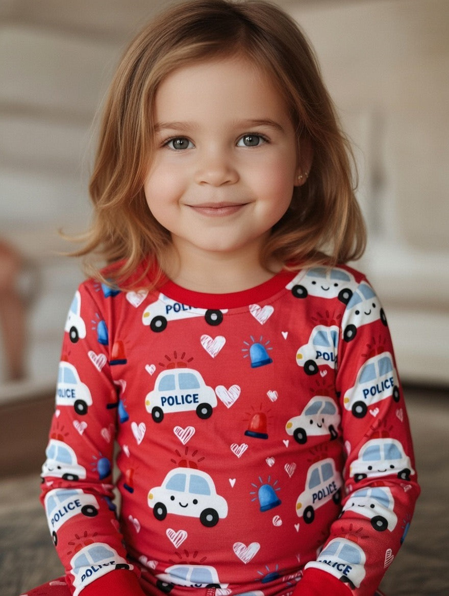 “Hearts and Sirens” Two Piece Comfy Cozies