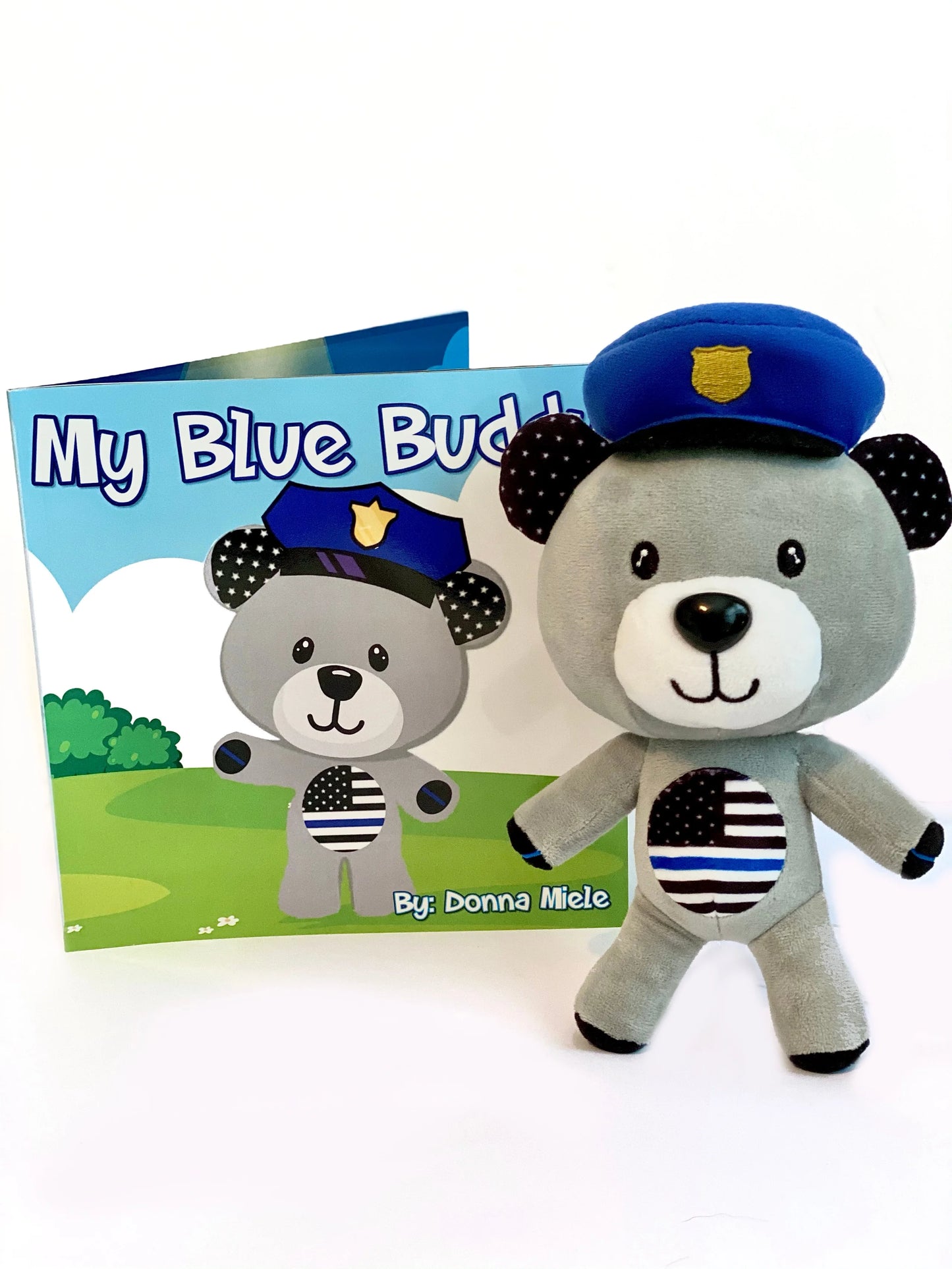 My Blue Buddy Bear & Bundles (Daddy or Mommy)