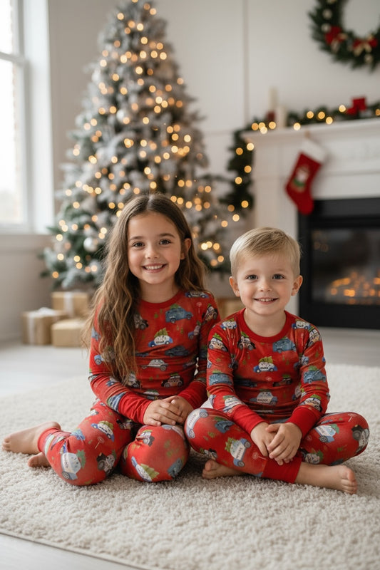 "Christmas Cruisers" Two-Piece Comfy Cozies