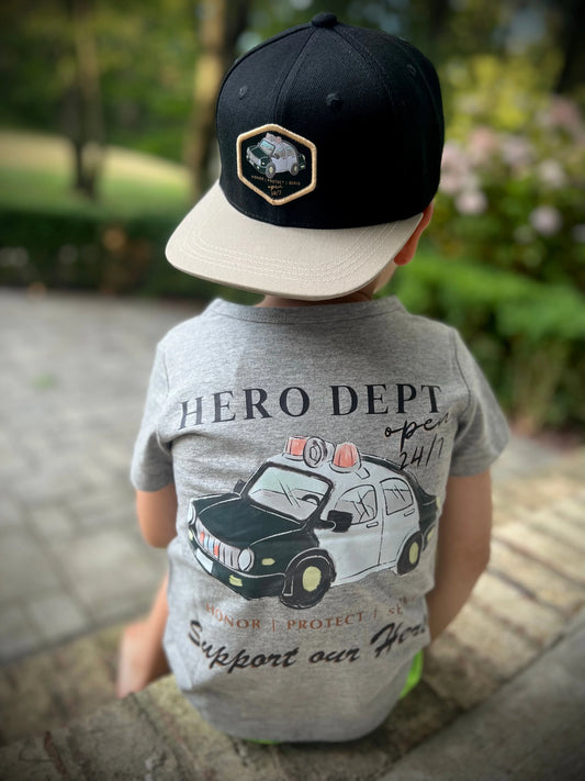 Retro Police Graphic Tee