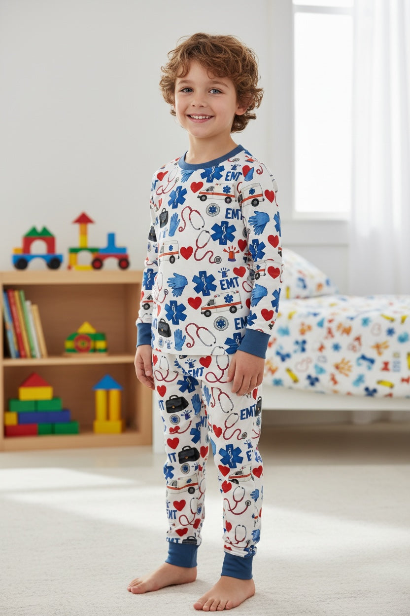 "EMT On Duty" Two-Piece Comfy Cozies