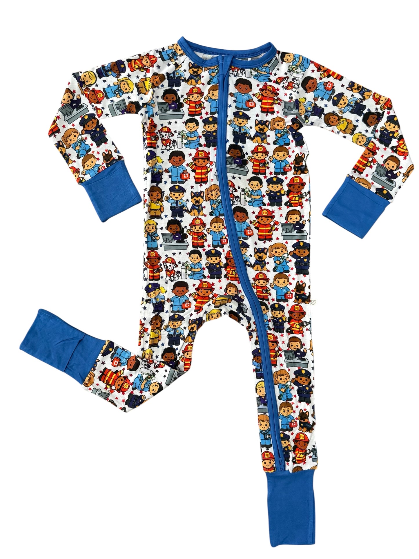 “Little Town Heroes" Zip-Up Comfy Cozies