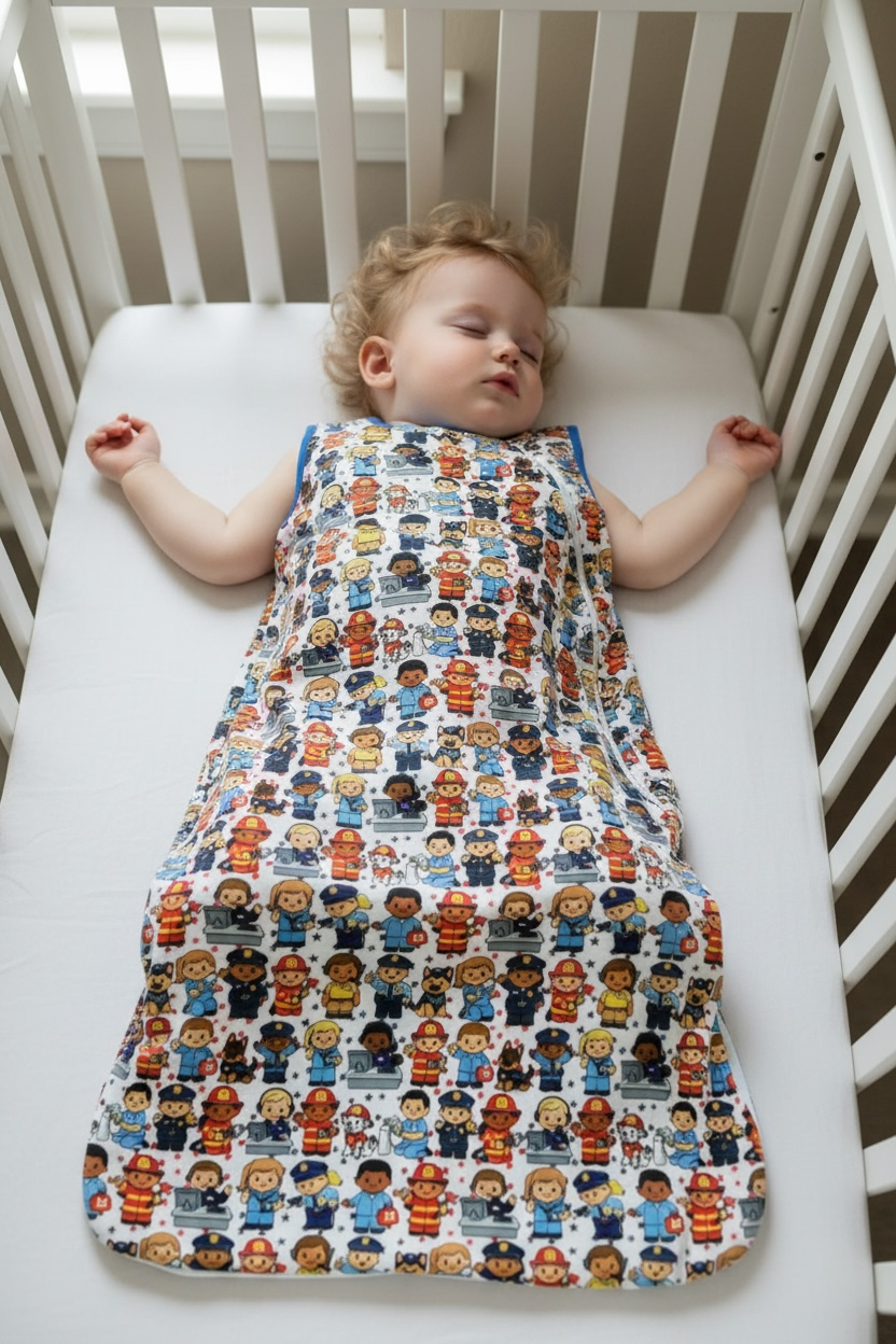 “Little Town Heroes” Sleepsack/Wearable Blanket