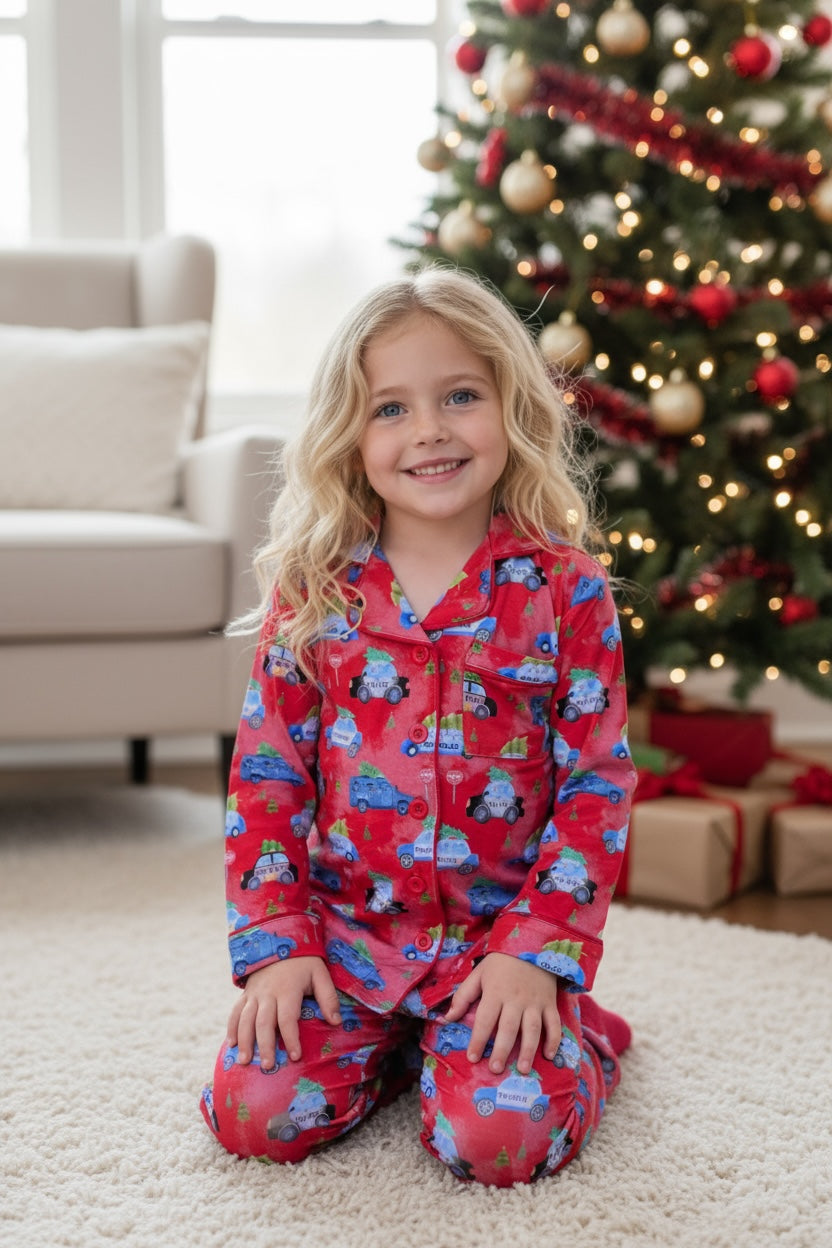 “Christmas Cruisers” Two Piece Loungewear Set