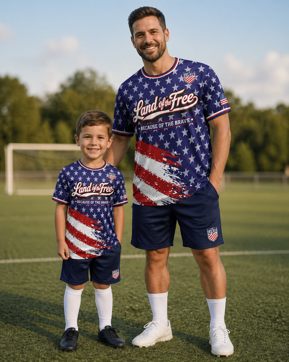 "Because of the Brave" Soccer Jersey