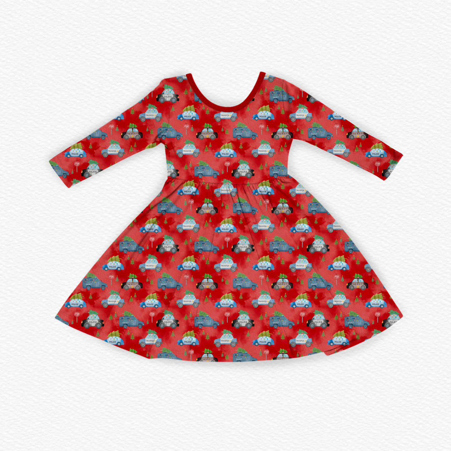 Christmas Cruisers Twirl Dress PREORDER