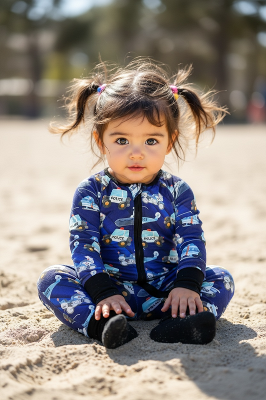 “Street, Sky, and Sea Patrol" Zip-Up Comfy Cozies