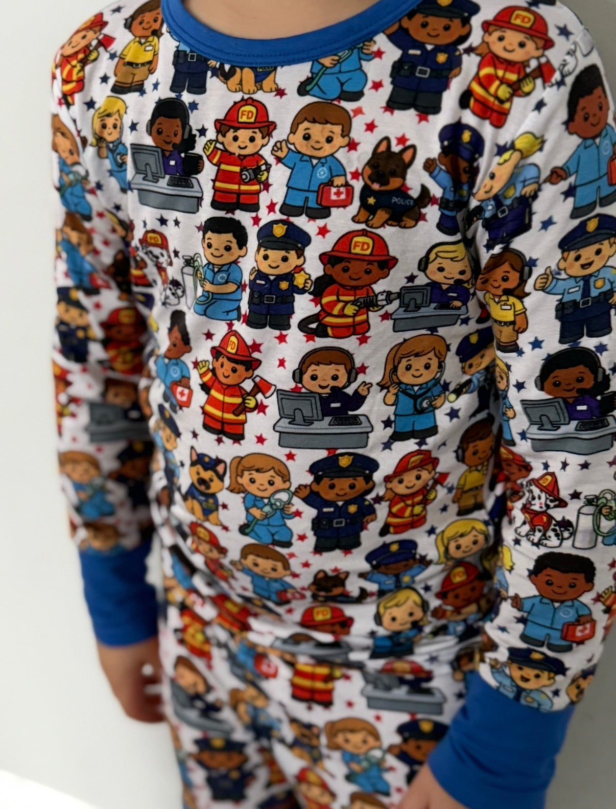 “Little Town Heroes” Two Piece Comfy Cozies
