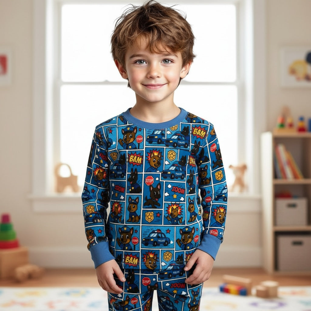 "On Pawtrol" Two Piece Comfy Cozies