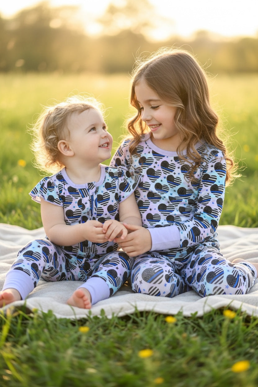 "Magical Sweet Hearts" Two-Piece Comfy Cozies (Long)