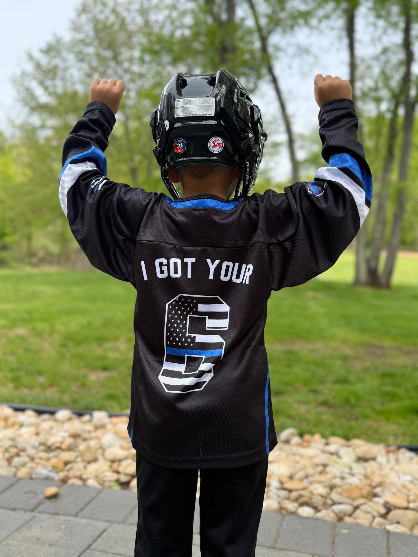 “I Got Your 6” Hero Hockey Jersey