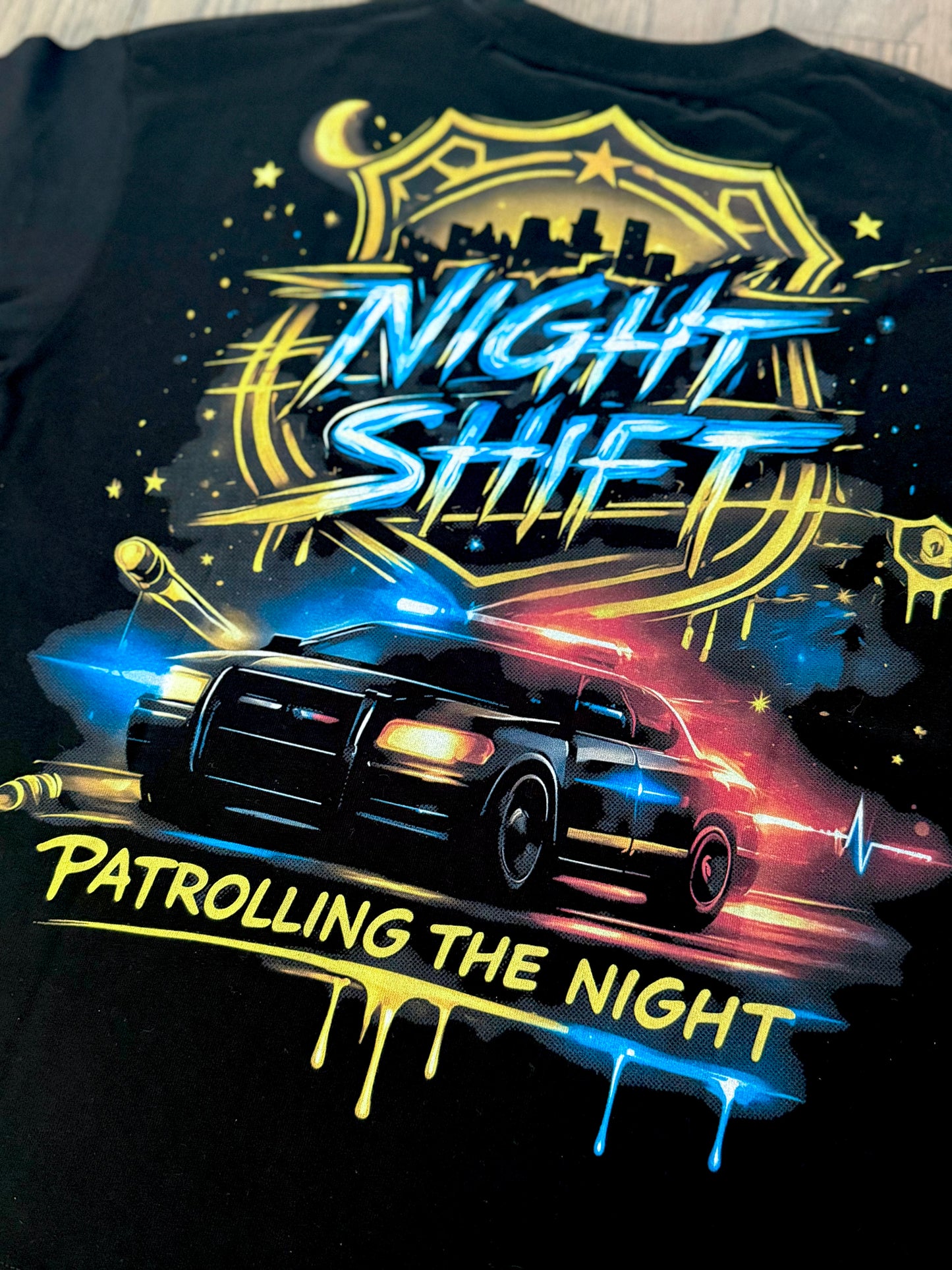 “Night Shift” Graphic Tee