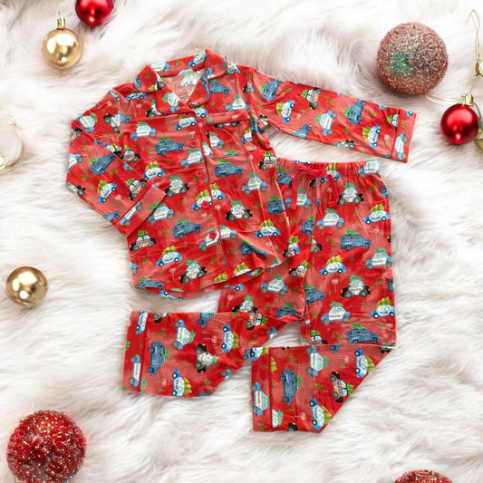 “Christmas Cruisers” Two Piece Loungewear Set