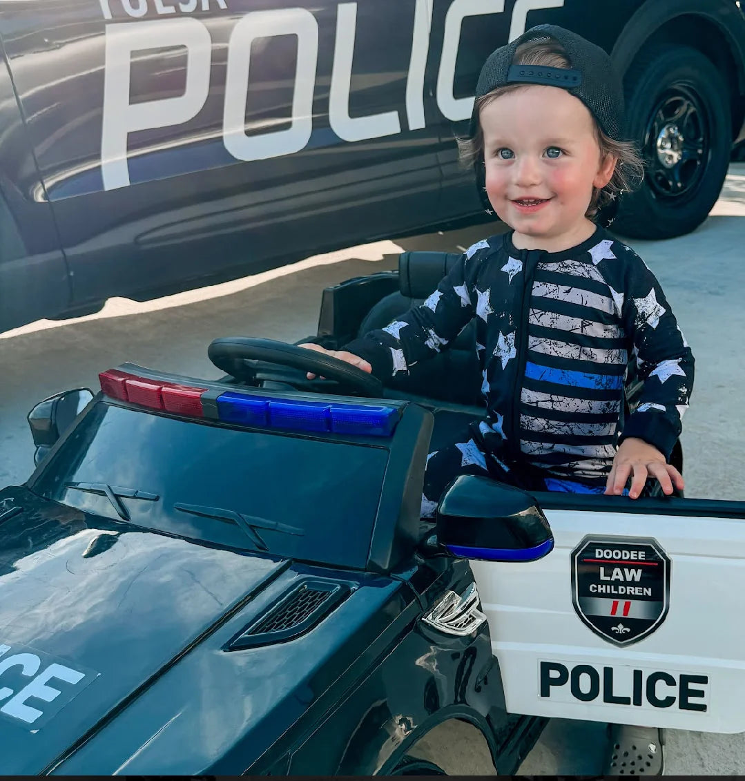 TBL Stars and Stripes Comfy Cozies Zip-Up