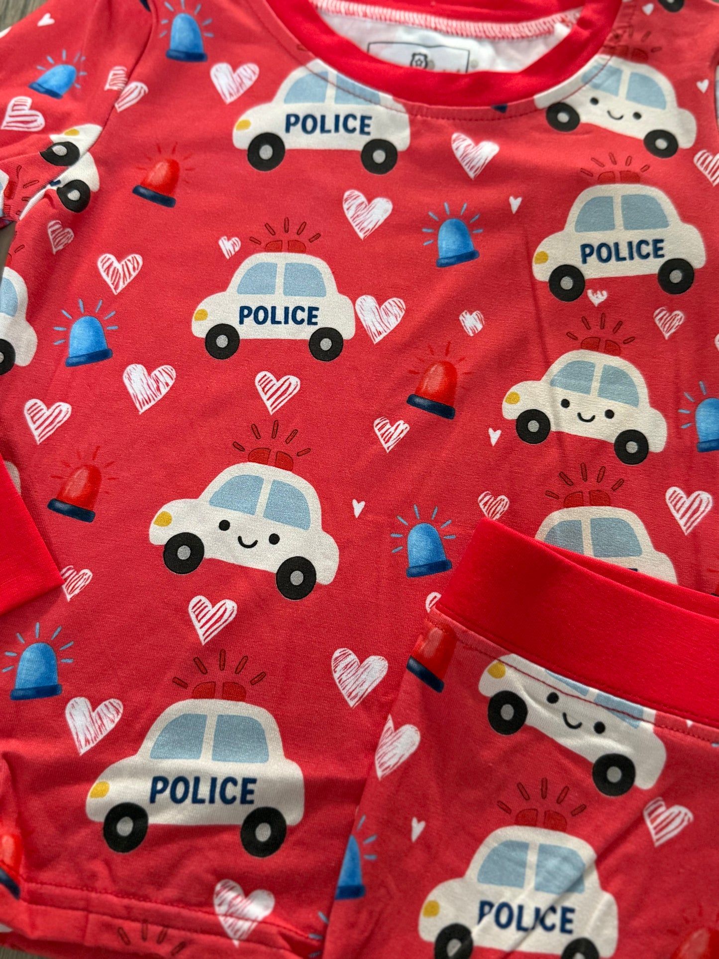 “Hearts and Sirens” Two Piece Comfy Cozies