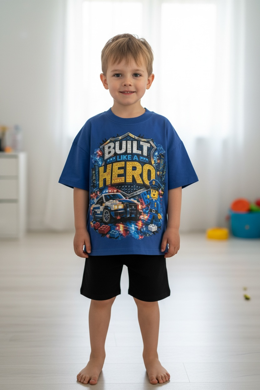 “Built Like a Hero” Graphic Tee
