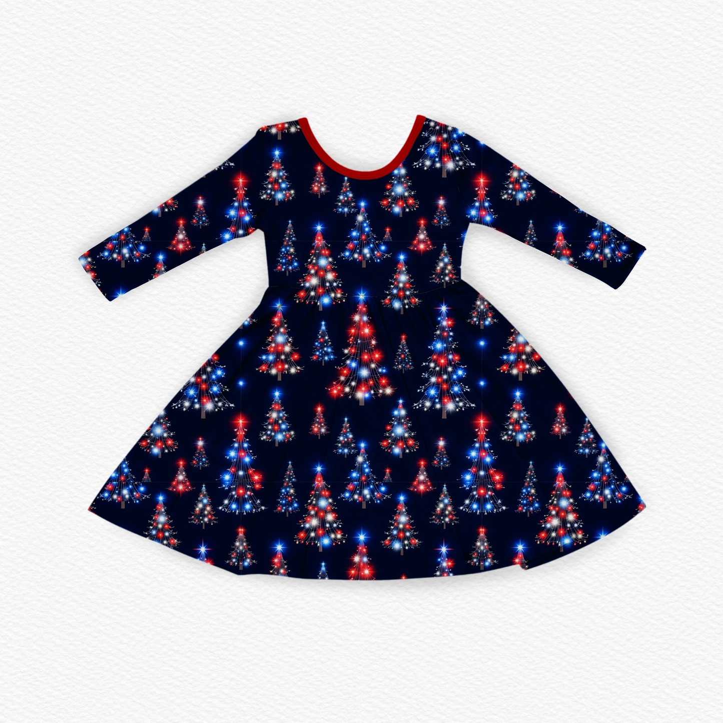 Flashing through the Night Twirl Dress PREORDER