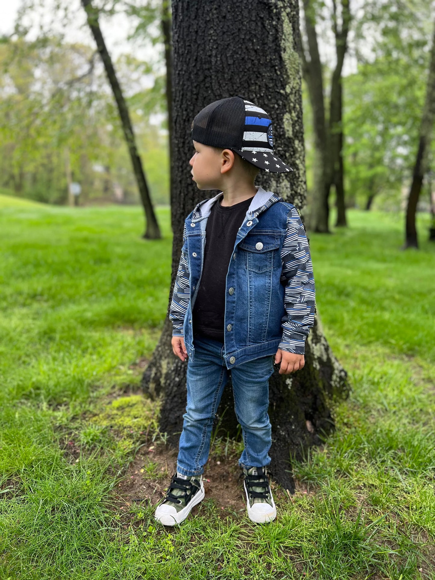 “TBL Flags” Denim Jacket